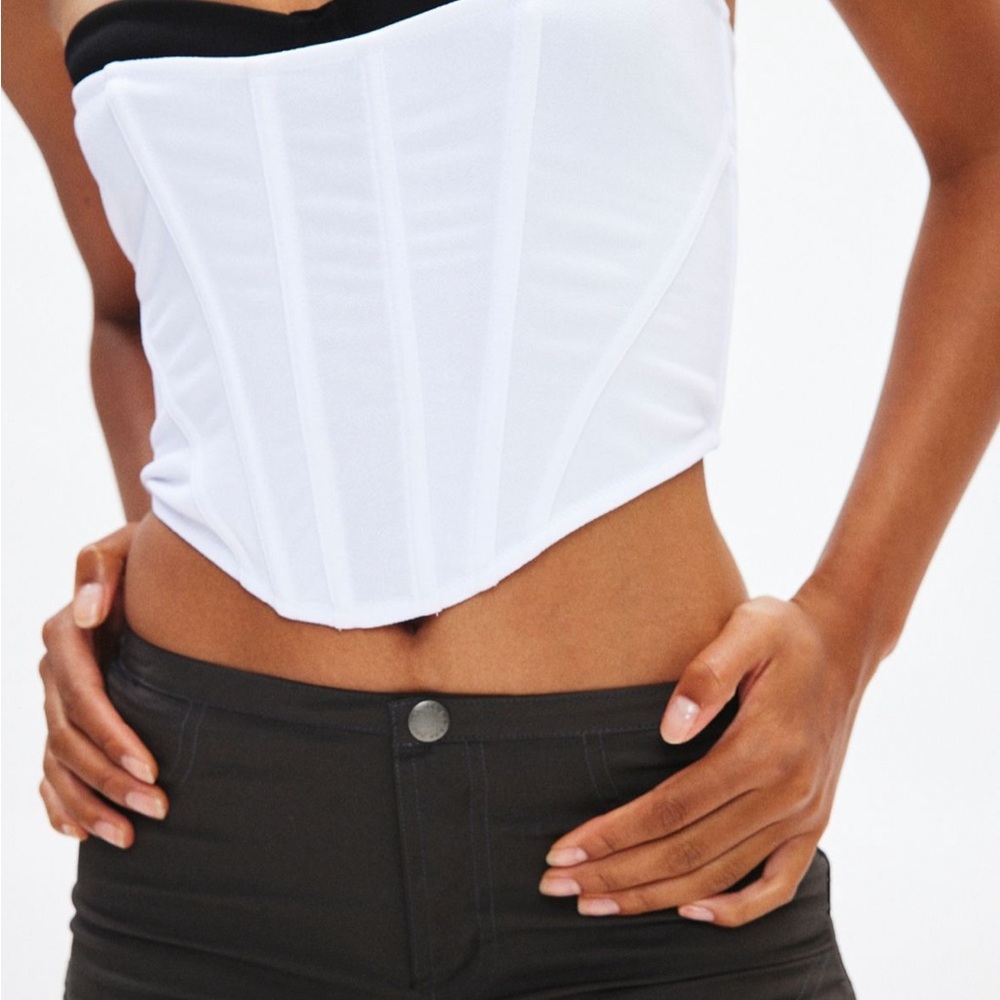 Urban Outfitters White Crop Top NEW WITH TAGS